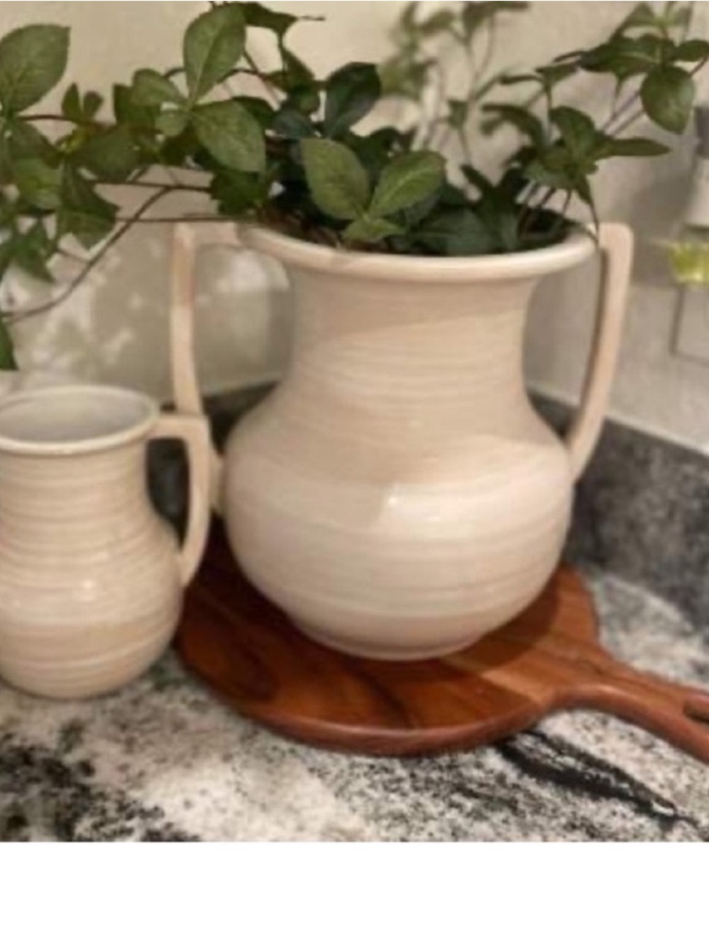 Large & Small Ceramic Trophy Vase - Threshold™ designed with Studio McGee